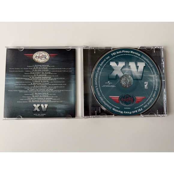 El Poder Del Norte XV CD Promo Copy 2009 Universal Disa Records Play Tested - Picture 5 of 7